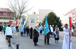 Symbole ŚDM w Oleśnicy