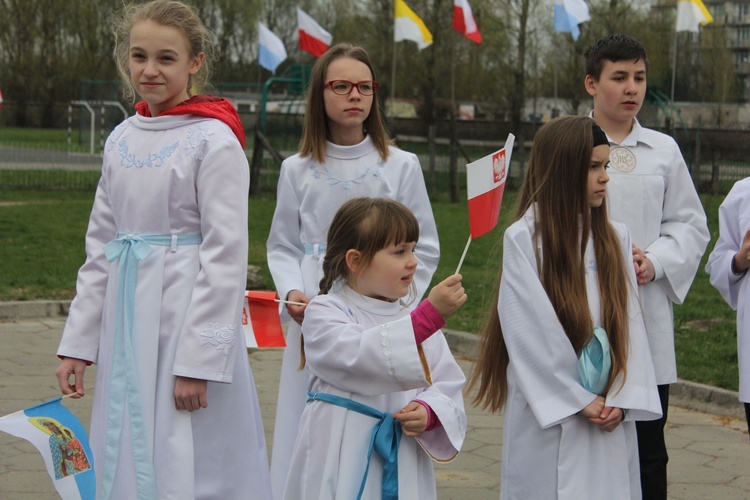 Płock. Nawiedzenie w parafii Matki Bożej Fatimskiej