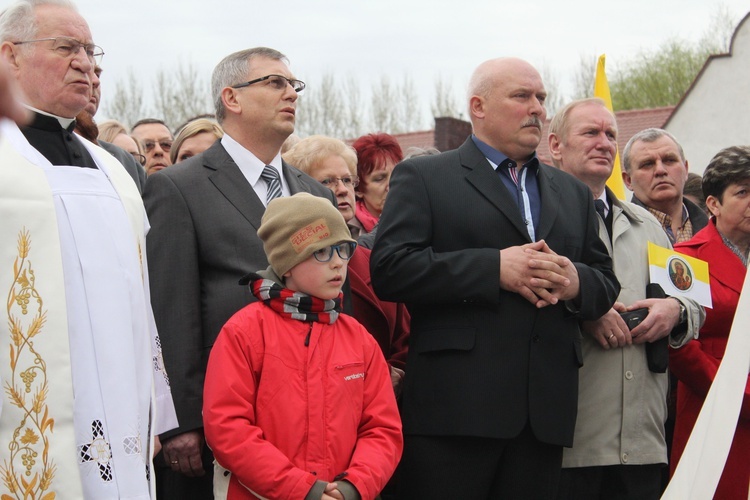 Płock. Nawiedzenie w parafii Matki Bożej Fatimskiej