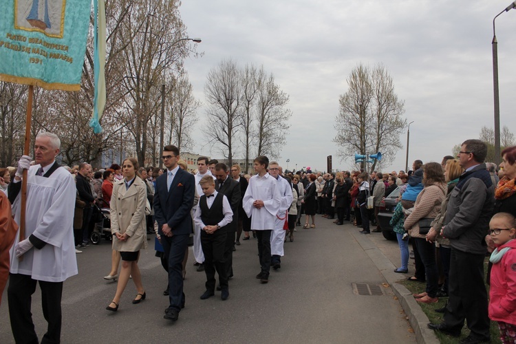 Płock. Nawiedzenie w parafii Matki Bożej Fatimskiej