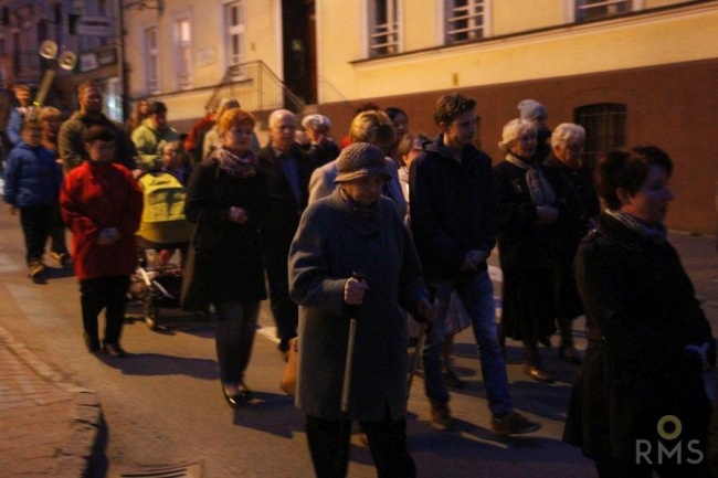 Symbole ŚDM w Trzebnicy