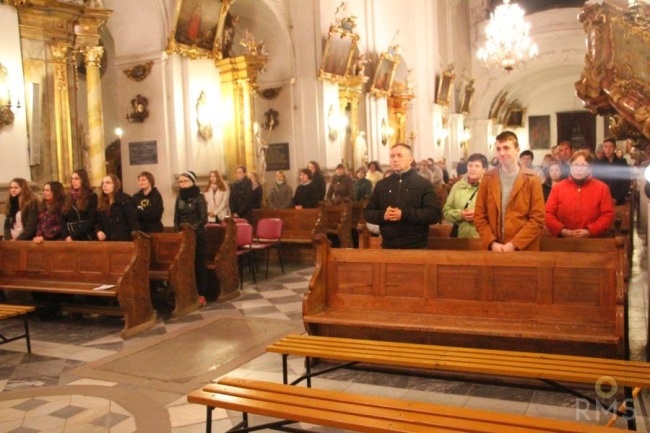 Symbole ŚDM w Trzebnicy
