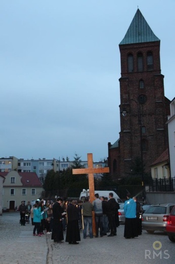 Symbole ŚDM w Trzebnicy