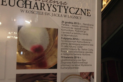 Ogłoszenie o wydarzeniu eucharystycznym