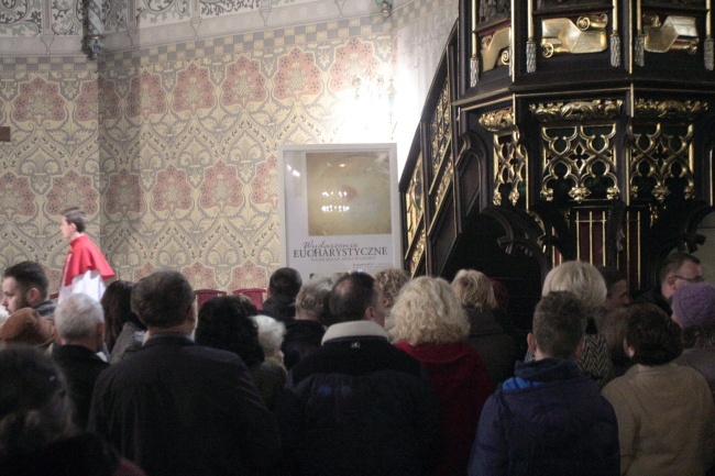 Ogłoszenie o wydarzeniu eucharystycznym