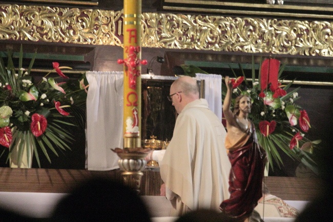 Ogłoszenie o wydarzeniu eucharystycznym