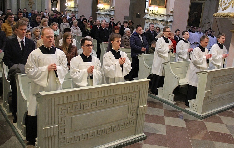 Obłóczyny i lektorat w Wyższym Seminarium Duchownym w Paradyżu