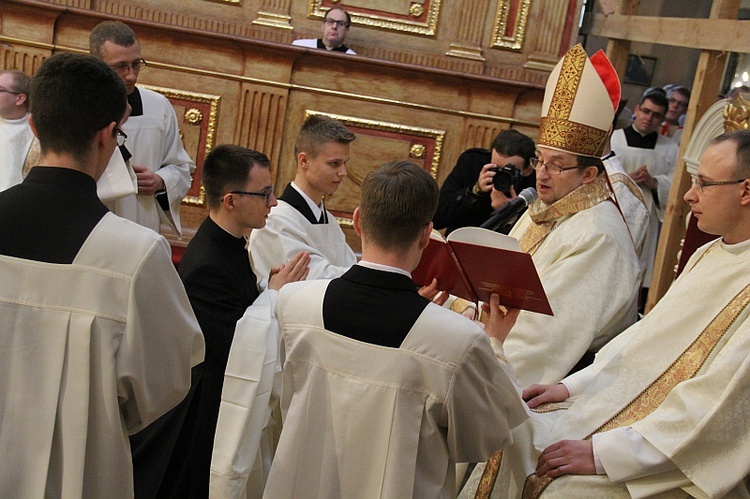 Obłóczyny i lektorat w Wyższym Seminarium Duchownym w Paradyżu