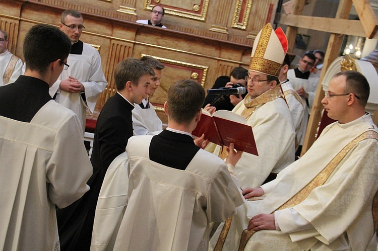 Obłóczyny i lektorat w Wyższym Seminarium Duchownym w Paradyżu