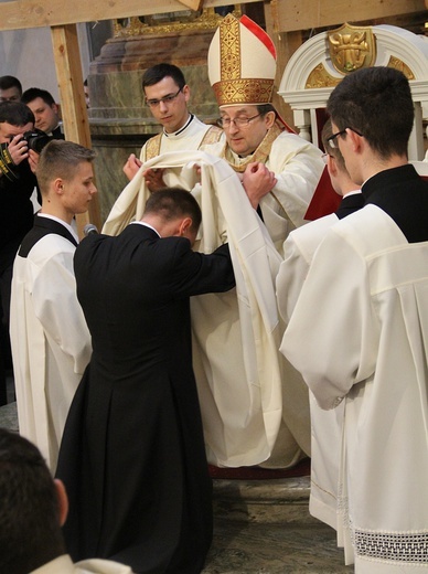 Obłóczyny i lektorat w Wyższym Seminarium Duchownym w Paradyżu