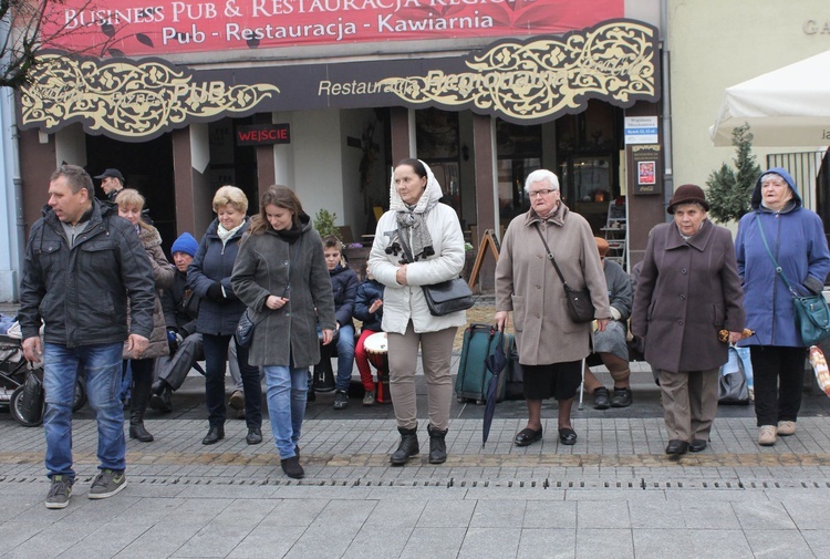 Ewangelizacja na rynku w Gliwicach