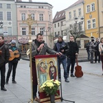 Ewangelizacja na rynku w Gliwicach