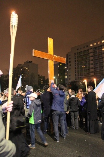 Symbole ŚDM we Wrocławiu-Gądowie