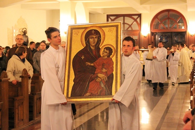 Symbole ŚDM we Wrocławiu-Gądowie