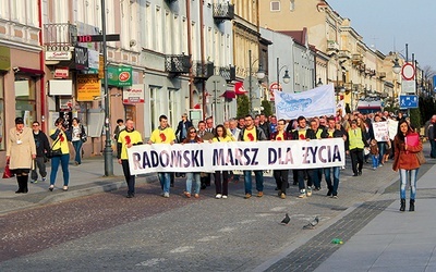  Pochód prolajferów w stolicy diecezji 