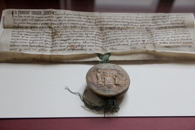 Dokument z pieczęcią księcia Leszka Czarnego z 1287 r.