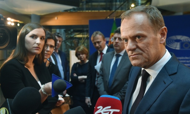 Donald Tusk o rezolucji ws. Polski