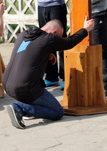 Symbole ŚDM w więzieniu