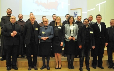 Ks. Krzysztof Kaucha był głównym organizatorem konferencji "Oblicza Kościoła w Polsce. 1050. rocznica Chrztu", która odbyła się w KUL 5 kwietnia br.