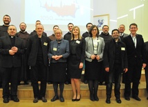 Ks. Krzysztof Kaucha był głównym organizatorem konferencji "Oblicza Kościoła w Polsce. 1050. rocznica Chrztu", która odbyła się w KUL 5 kwietnia br.