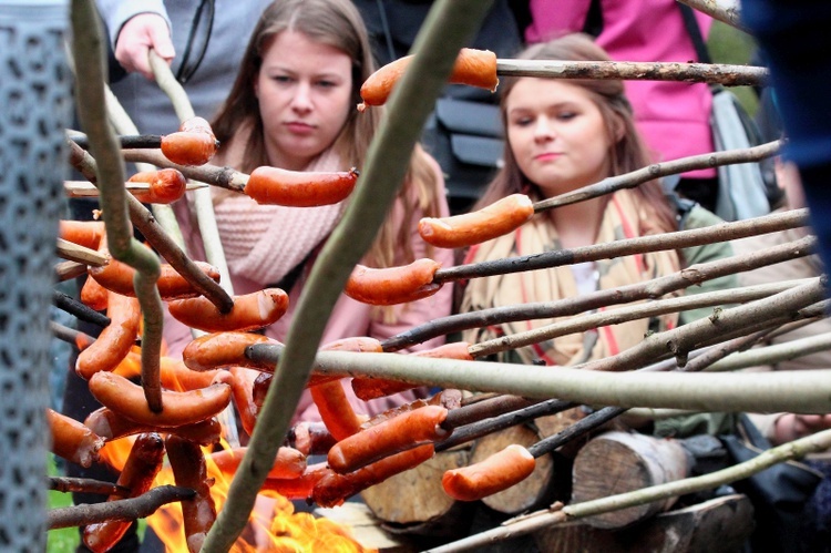 Pielgrzymka maturzystów w Gietrzwałdzie