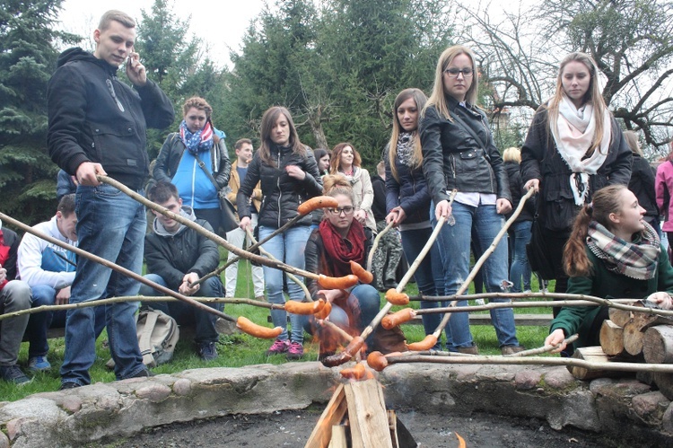 Pielgrzymka maturzystów w Gietrzwałdzie