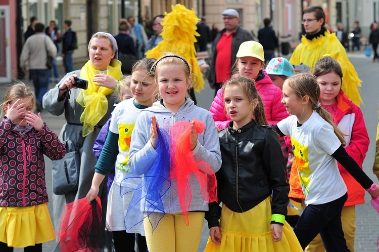 Inauguracja wyścigu kaczek z MKS Selgros Lublin