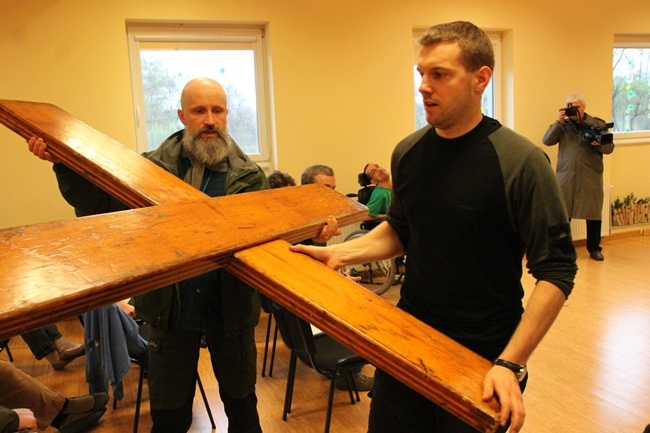 Symbole ŚDM w Arce