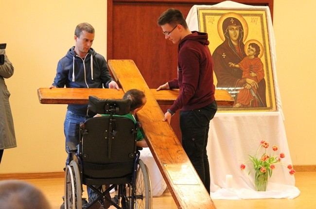 Symbole ŚDM w Arce