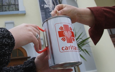 Zbiórka do puszki na Caritas