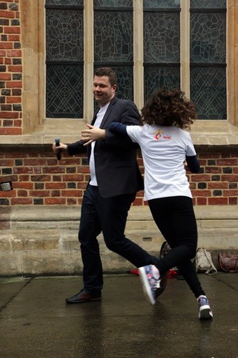 Taniec Miłosierdzia na Ostrowie Tumskim