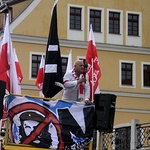 Manifestacja przeciwko imigrantom