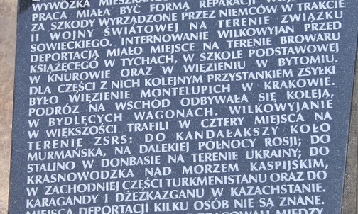 Pomnik dla ofiar "wyzwolicieli"