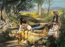 Henryk Siemiradzki, Jezus i Samarytanka
