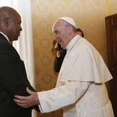 Prezydent Republiki Środkowoafrykańskiej u papieża