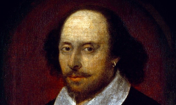 Portret Williama Szekspira namalowany przez Johna Taylora (zm. 1651)
