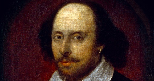 Portret Williama Szekspira namalowany przez Johna Taylora (zm. 1651)