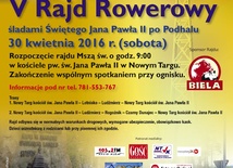 Rowerem po śladach papieża