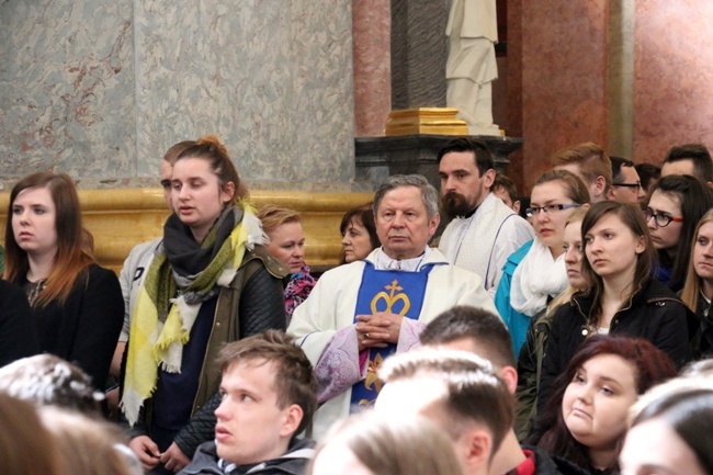 Maturzyści na Jasnej Górze - Msza św.