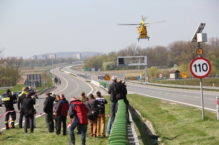 Ćwiczenia służb "Autostrada 2016"