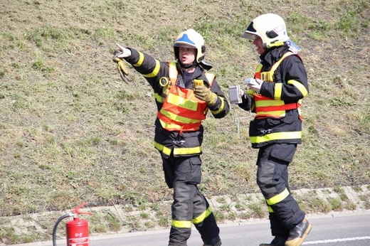 Ćwiczenia służb "Autostrada 2016"