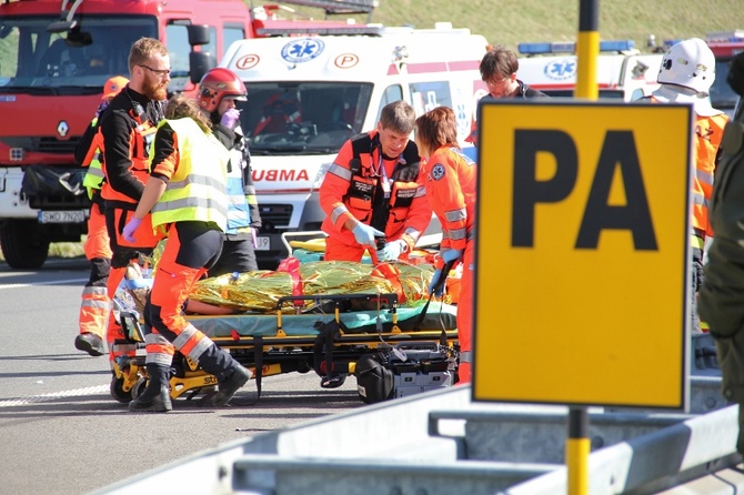 Ćwiczenia służb "Autostrada 2016"