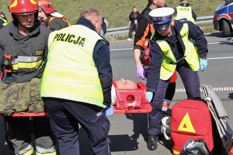 Ćwiczenia służb "Autostrada 2016"