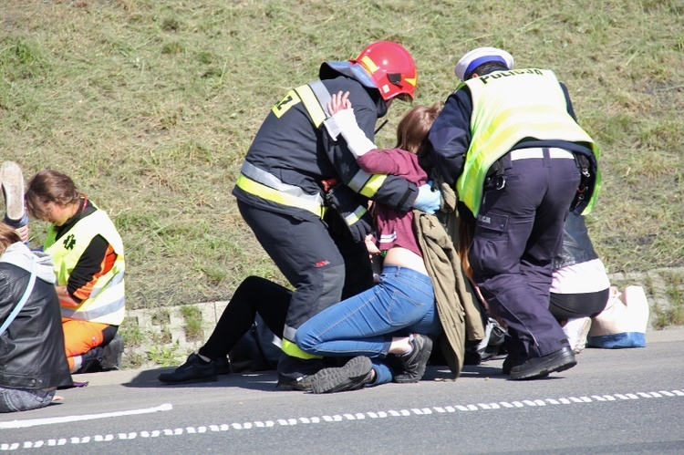 Ćwiczenia służb "Autostrada 2016"