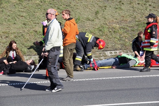 Ćwiczenia służb "Autostrada 2016"