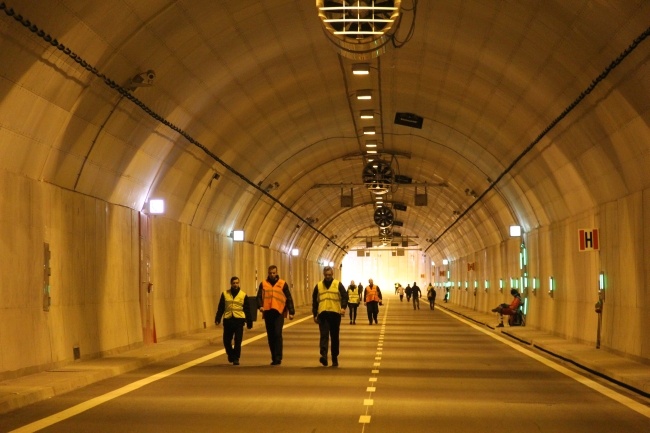 Otwarcie tunelu pod Martwą Wisłą 