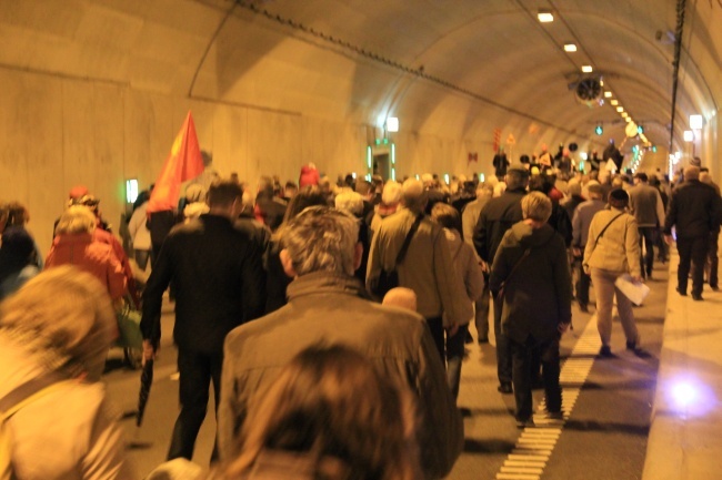 Otwarcie tunelu pod Martwą Wisłą 