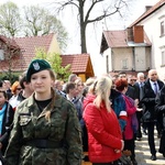 Odsłonięcie pomnika "Niezłomnym-Ojczyzna" w Morawicy