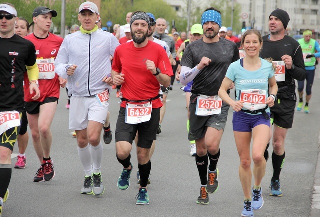 Maraton to ogromny fizyczny wysiłek, ale też wspaniała atmosfera