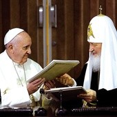 Papież Franciszek i patriarcha Cyryl spotkali się 12 lutego.